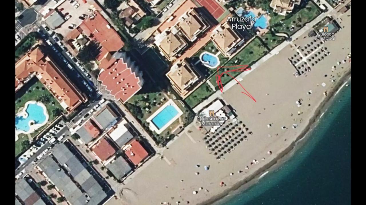 Beachfront Apartment In La Cala De Mijas Eksteriør billede